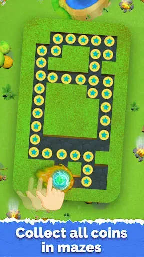Скриншот 2 — Push Ball: Maze Puzzle