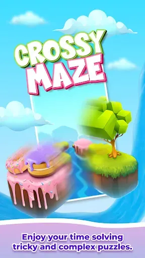 Скриншот 1 — Crossy Maze - Block Puzzle