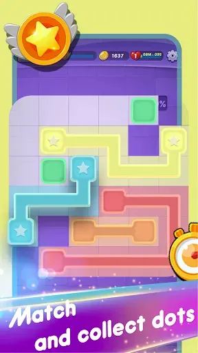 Скриншот 1 — Doty : Brain Puzzle Games