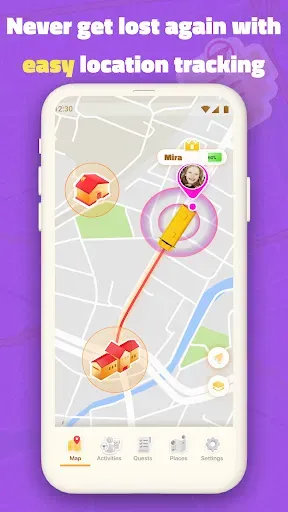 Скриншот 2 — Family Quest: Family Tracker