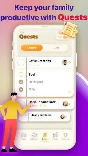 Скриншот 6 — Family Quest: Family Tracker