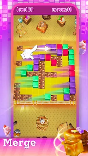 Скриншот 1 — Jelly Crash - Block Puzzle