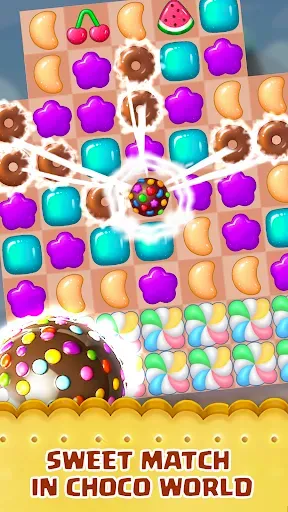 Скриншот 2 — Choco Match – Sweet Smash