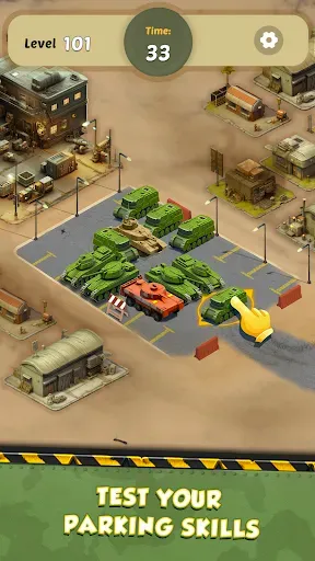 Скриншот 2 — Military Yard: Parking Rush