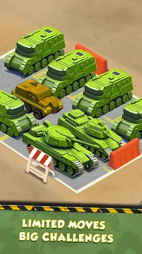 Скриншот 4 — Military Yard: Parking Rush