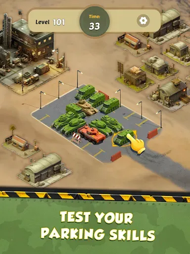 Скриншот 8 — Military Yard: Parking Rush