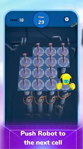 Скриншот 1 — Push Robo: Maze Puzzle
