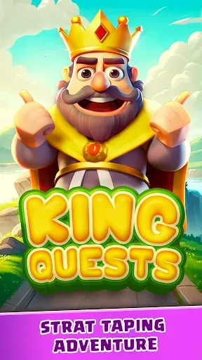 Скриншот 1 — King Quests - Match & Tap