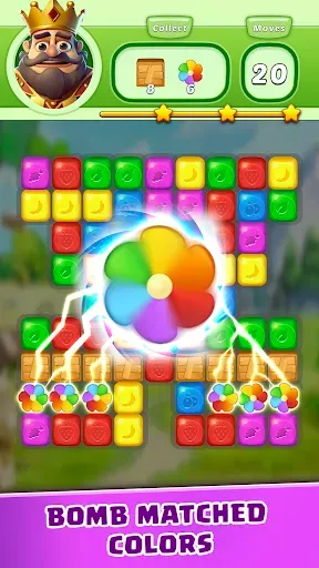Скриншот 5 — King Quests - Match & Tap