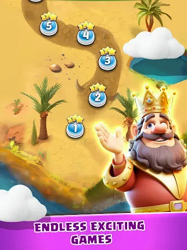 Скриншот 8 — King Quests - Match & Tap