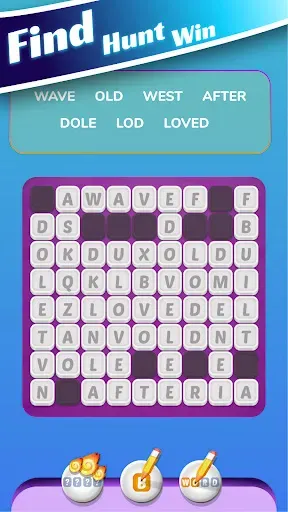 Скриншот 4 — Words Quest:Word Search Puzzle