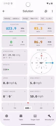 Скриншот 7 — Shooter: Ballistic Calculator