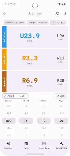 Скриншот 8 — Shooter: Ballistic Calculator