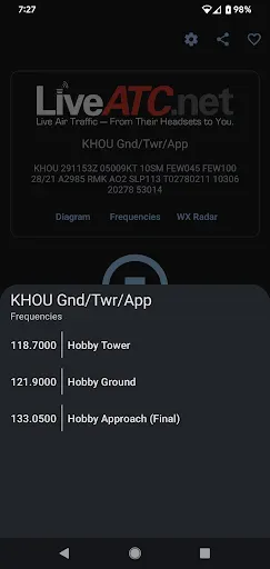 Скриншот 5 — LiveATC for Android