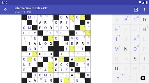 Скриншот 6 — Codeword Puzzles (Crosswords)