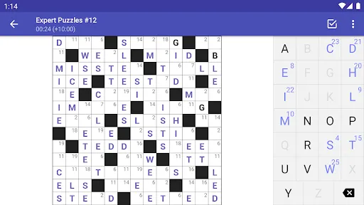 Скриншот 7 — Codeword Puzzles (Crosswords)