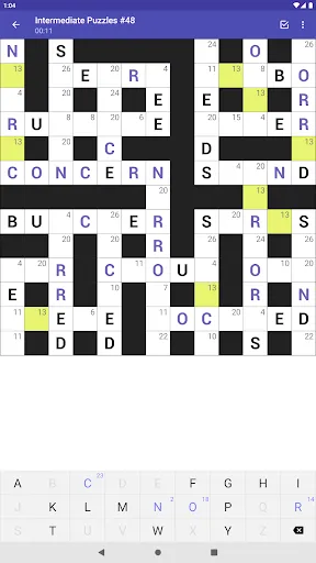 Скриншот 8 — Codeword Puzzles (Crosswords)