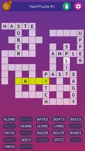 Скриншот 3 — Fill-in Crosswords Unlimited
