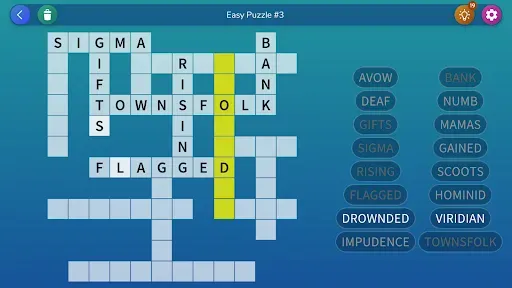 Скриншот 5 — Fill-in Crosswords Unlimited