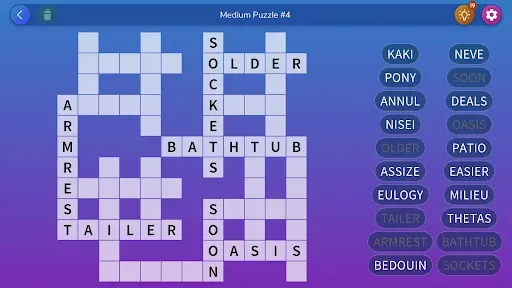 Скриншот 6 — Fill-in Crosswords Unlimited