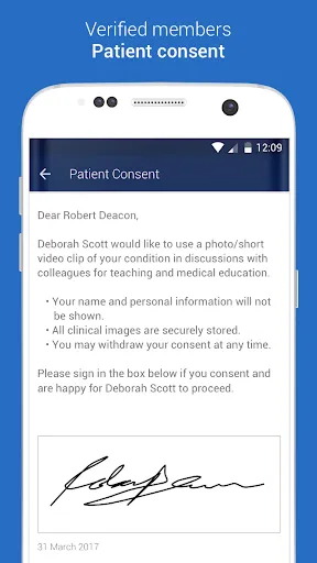 Скриншот 5 — MedShr: Discuss Clinical Cases