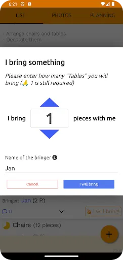 Скриншот 4 — Bringlist