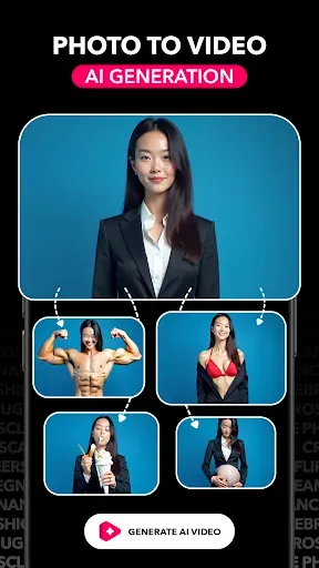 Скриншот 2 — FaceTrix: AI Video & Face Swap