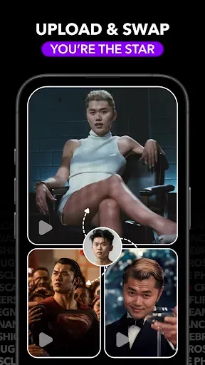 Скриншот 4 — FaceTrix: AI Video & Face Swap