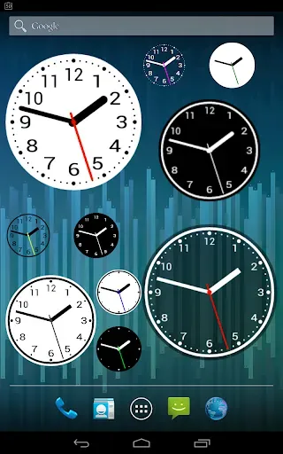Скриншот 2 — Simple Analog Clock [Widget]