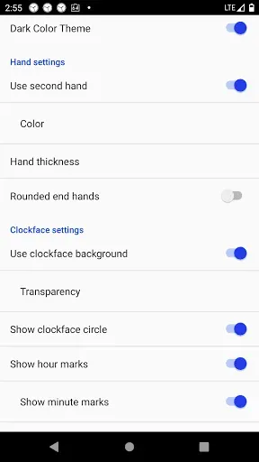 Скриншот 5 — Simple Analog Clock [Widget]