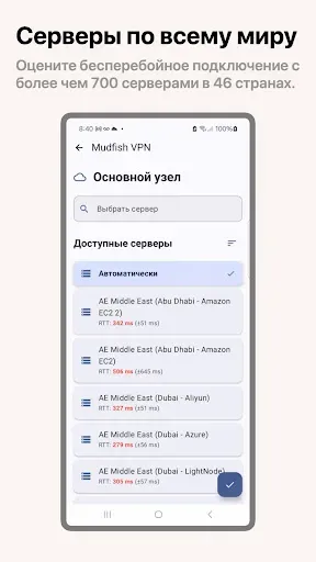 Скриншот 2 — Mudfish VPN