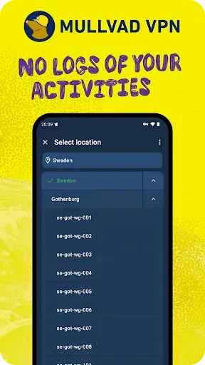 Скриншот 4 — Mullvad VPN
