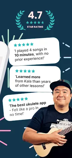 Скриншот 2 — Kala: Learn Ukulele & Tuner