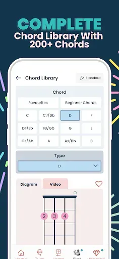 Скриншот 6 — Kala: Learn Ukulele & Tuner