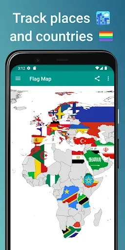 Скриншот 3 — Places Been - Travel Tracker