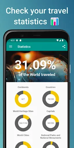 Скриншот 6 — Places Been - Travel Tracker