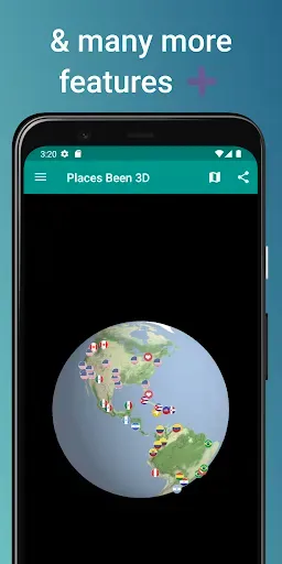 Скриншот 8 — Places Been - Travel Tracker