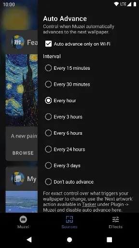 Скриншот 5 — Muzei Live Wallpaper