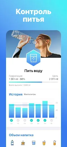 Скриншот 5 — AI Счетчик Калорий: Nutrilio