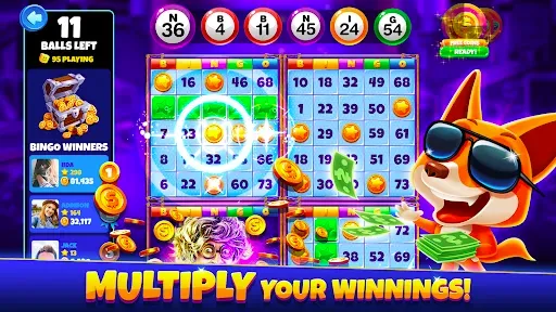 Скриншот 1 — Xtreme Bingo! Slots Bingo Game