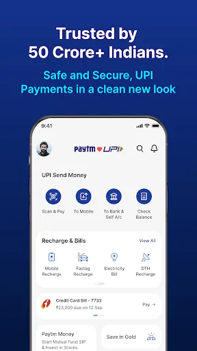 Скриншот 1 — Paytm: Secure UPI Payments