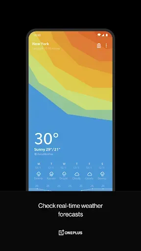 Скриншот 1 — OnePlus Weather
