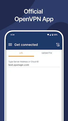 Скриншот 1 — OpenVPN Connect