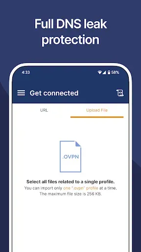 Скриншот 2 — OpenVPN Connect