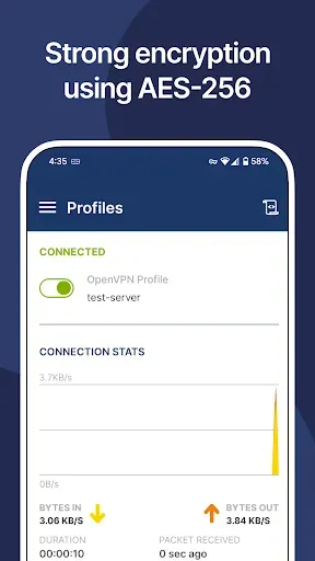 Скриншот 4 — OpenVPN Connect