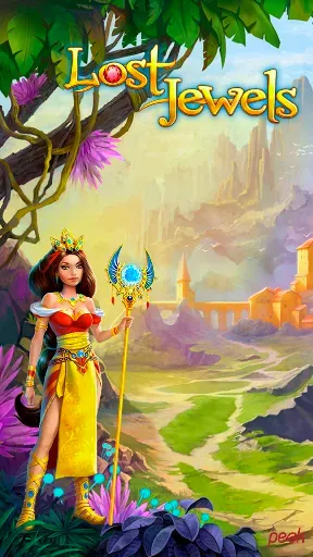 Скриншот 5 — Lost Jewels - Match 3 Puzzle