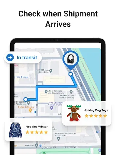 Скриншот 8 — Package Tracker - pkge Mobile