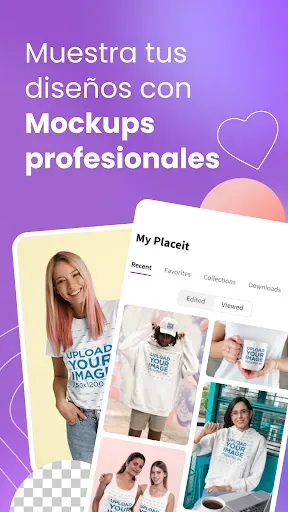 Скриншот 2 — Placeit Mockups & Design