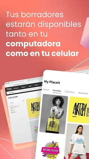 Скриншот 4 — Placeit Mockups & Design