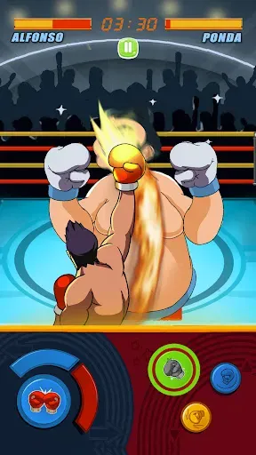 Скриншот 1 — Boxing Hero : Punch Champions